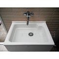 新時代衛浴 70 cm 人造石洗衣水槽浴櫃組 活動洗衣板 台制水槽 發泡板烤漆浴櫃 aiu 570