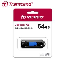 [保固公司貨] 創見 JetFlash 790 USB3.0 隨身碟 64GB (TS-JF790K-64G)