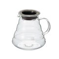 HARIO V60雲朵80咖啡壺(XGS-80TB)-800ml 耐熱玻璃 咖啡壺 玻璃壺 可微波 日本製