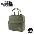 【The North Face METRO TOTE耐磨帆布多功能背提包17L《綠》】3RHR/手提包/旅行袋