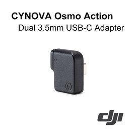 む現貨*3め河馬屋 CYNOVA Osmo Action 充電音訊轉接元件