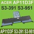 宏碁 ACER AP11D3F 電池 適用 S3-391 S3-951 AP11D4F MS2346 S3 蜂鳥