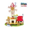 diy小屋F109女生日禮物木質拼圖立體模型3-6-7歲女孩益智兒童玩具