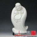 景德鎮 陶瓷器 佛像工藝品擺設（快樂人生）彌勒佛 居家裝飾禮品