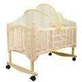 康童嬰兒床/實木床/小搖藍/童床/可搖/免油漆 新品上市