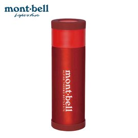 ├登山樂┤日本 mont-bell Alpine Thermo 保溫瓶 750ml 鮮紅 # 1124766RD