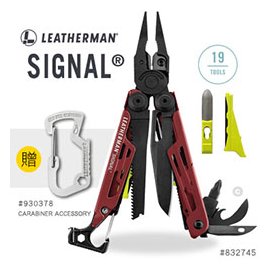 Leatherman SIGNAL 緋紅色工具鉗 -#LE SIGNAL-CRIMSON(832745)