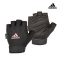 Adidas Training 可調式透氣短指訓練手套(粉)(S)(M)