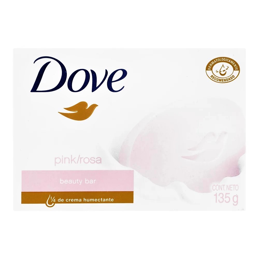 【DOVE多芬】乳霜滋潤香皂-粉紅玫瑰(135g)【SDD水噹噹洋貨批發】