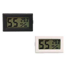 【Q禮品】 A4426方形電子濕溫度計 /汽車溫度計/冰箱溫度測量探測計/室溫測量儀溫度表/贈品禮品