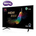 BENQ J65-700 65吋4K HDR 智慧連網低藍光不閃屏液晶電視 公司貨保固三年