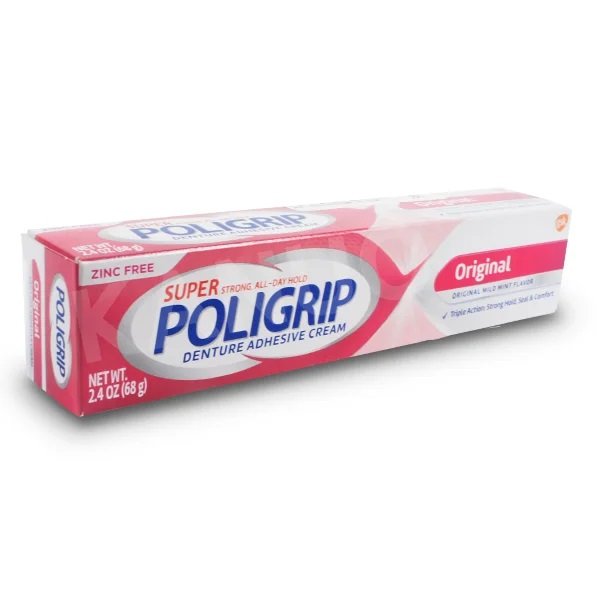 【POLIGRIP】假牙黏著劑 68g/條