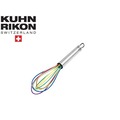 瑞康 Kuhn Rikon 20cm 彩色矽膠打蛋器 Rainbow-whisk KHN-M2160-20 攪拌器 不沾鍋 的好搭檔