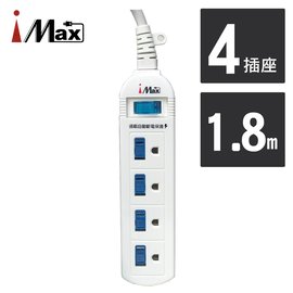 【iMAX】 CH-314 1開4插 1.8M 3P 電源/電腦延長線★