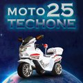 TECHONE MOTO25兒童電動警車單驅三輪摩托車