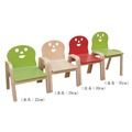 【可調木椅】幼稚園、托兒所、幼兒園、課桌椅、椅子、桌子