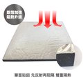 節能寶 天花板隔音隔熱墊(單面貼鋁)-置於鐵皮屋輕鋼架天花板上方就有隔熱降噪效果-JOB-25AU6060(不適用超商取貨)