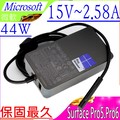 Microsoft 180044W 41W 36W 變壓器 微軟 15V2.58A SurFace Pro 5 SurFace Pro 6USB 5V1A5W1769平板充電器