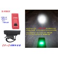 《意生》USB充電車前燈【掌心】腳踏車頭燈 X-FREE自行車燈 單車前燈 手電筒定位燈 腳踏車警示燈T6Q5L2