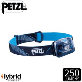 【PETZL 法國 TIKKINA頭燈《藍》】E091DA02/250流明/頭燈/登山露營/手電筒/緊急照明