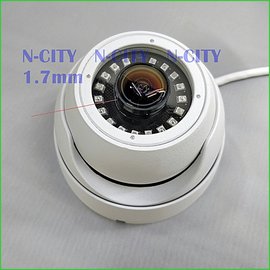 (N-CITY)500萬畫素全景180度1.7mm鏡頭AHD/TVI-SONY IMX335+UTC紅外線半球攝影機(A18)