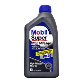 【易油網】MOBIL SUPER HIGH MILEAGE 5W30 機油