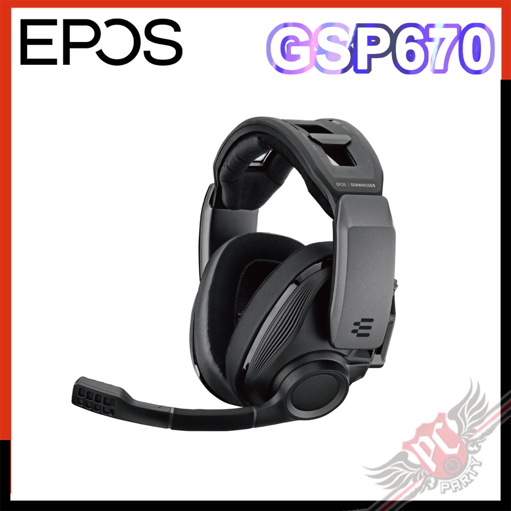 [ PCPARTY ] EPOS ｜ Sennheiser GSP670 無線雙模 Wireless 耳機麥克風