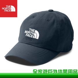 【全家遊戶外】㊣The North Face 美國 防曬透氣運動帽 黑 CF7WM6S /中性 男 女 遮陽 抗UV 棒球帽 登山 旅遊 露營