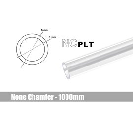 Bitspower BP-NCPLT14-L1000 14mmPETG管-100cm