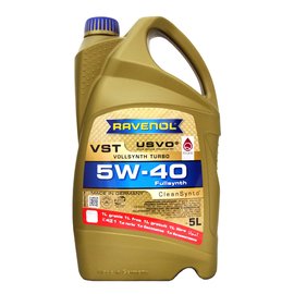 【易油網】RAVENOL VST 5W40 全合成機油 5L