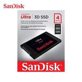 SanDisk Ultra 3D SSD 2.5吋 SATAIII 固態硬碟 4TB(SD-SSDUT-4TB)