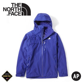 【The North Face 男 GORE-TEX單件式防水外套《國旗藍》】49B6/衝鋒衣/防水外套/風雨衣