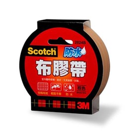 3M™ Scotch® 思高牌 2024E 棕色強力防水布膠帶 24mmx15Y