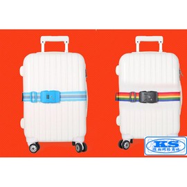 美國TSA海關鎖+密碼鎖 行李箱束帶 打包帶 200cm 旅行箱束帶 行李束帶 TSA319【KS優品】