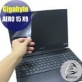 【Ezstick】GIGABYTE Aero 15 X9 靜電式筆電LCD液晶螢幕貼 (可選鏡面或霧面)