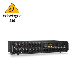 BEHRINGER S16 數位混音器網路接線盒(隨附機架耳和保護緩衝器