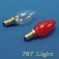 【787Light】DH LED燈泡 C7 0.3W E12 110V 白光6500K 黃光3000K 紅光 E-12 小夜燈 佛燈