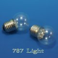 【787Light】DH LED燈泡 球泡 G40 0.4W E27 110V 白光6500K 黃光2700K E-27 小夜燈 佛燈 燈籠