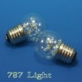 【787Light】DH LED燈泡 球泡 G40 0.6W E27 110V 白光6500K 黃光2700K E-27 高亮度 高光效 小夜燈 佛燈 燈籠