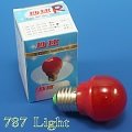 【787Light】DH LED燈泡 球泡 G50 1W E27 110V 紅光 E-27 高亮度 高光效 小夜燈 佛燈 燈籠