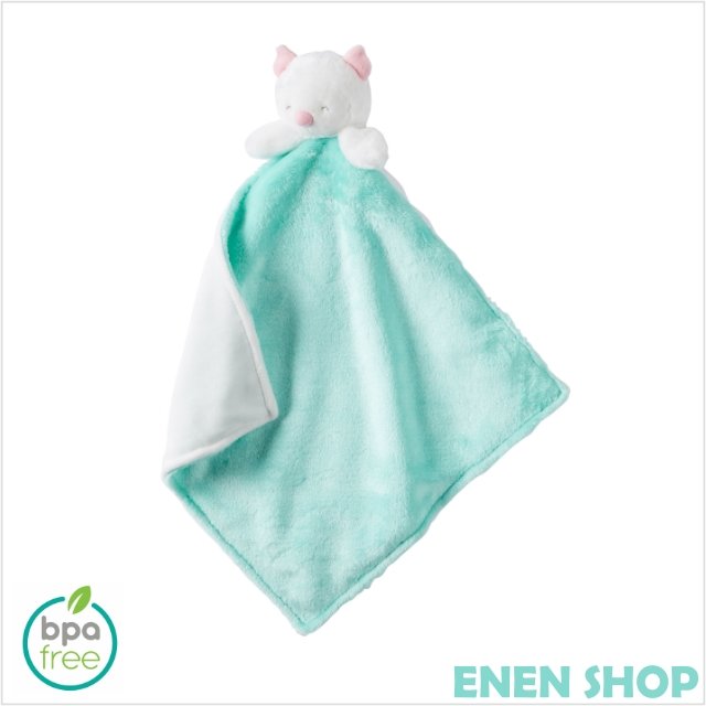 『Enen Shop』@Carters 貓頭鷹款baby安撫毛巾 #L35720H｜one size 新生兒/彌月禮