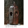 【啟秀齋】台灣當代雕塑 余勝村 生活系列 智者 臘塑鑄銅 1995年創作