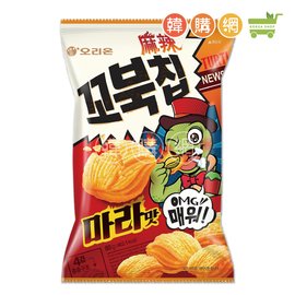 韓國好麗友烏龜玉米脆片(麻辣味)80g(2024.04.17有效)【韓購網】