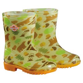 ├登山樂┤日本 Mont-Bell Rain Boots 兒童雨鞋綠色 # 1129377GN