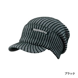 ◎百有釣具◎SHIMANO CA-085S 保暖針織帽 黑色