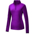 【Mountneer 山林】女款雙刷雙搖保暖上衣 32F02-93紫羅蘭色 保暖舒適 中層衣 發熱衣 刷毛衣/爬山/登山/露營/旅遊