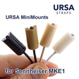 河馬屋 URSA Straps Mini Mounts for Sennheiser MKE1 英國收音腰帶迷你麥克風固定座