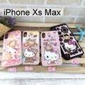 出清價~三麗鷗施華洛世奇指環鑽殼 iPhone Xs Max (6.5吋) Hello Kitty【正版授權】