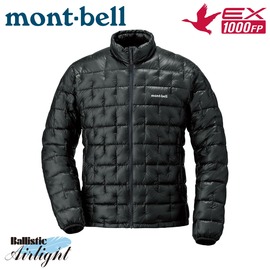 【Mont-Bell 日本 男 Plasma 1000FP 羽絨外套《黑》1101493/輕量羽絨/羽絨衣/鵝絨外套/防風夾克/禦寒大衣