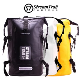 日本【Stream Trail】33L 雙肩背包 戶外活動 防水包 水上活動 衝浪 游泳 登山 旅行包 後背包 休閒包